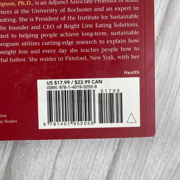 📚 3/$25 Bright Line Eating by Susan Pierce Thompson, Ph.D. | Paperback - Picture 5 of 6